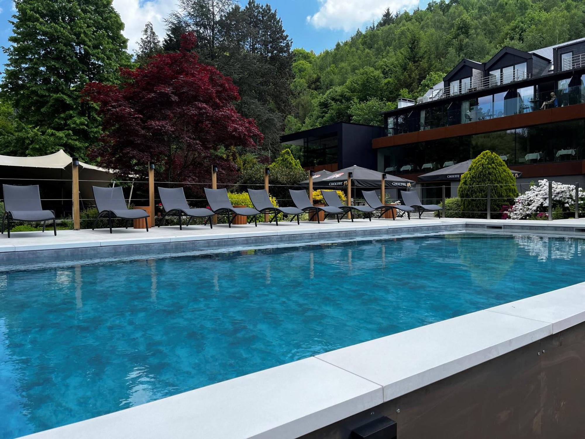 Hostellerie La Claire Fontaine, Logis Hotels & Spa La-Roche-en-Ardenne Kültér fotó